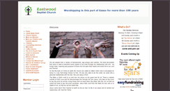 Desktop Screenshot of eastwoodbaptist.org.uk